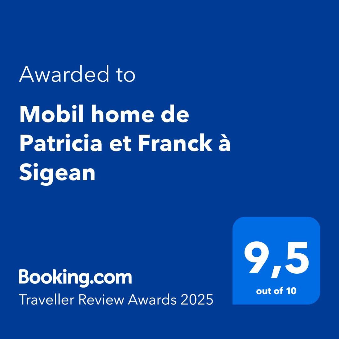 Mobil Home De Patricia Et Franck A Sigean Bagian luar foto